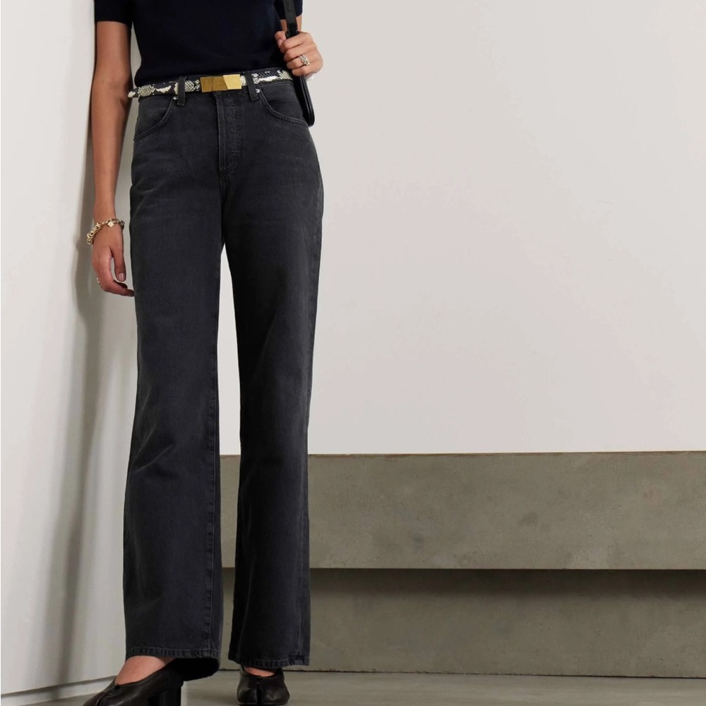 Citizens Of Humanity Annina Wide Leg Black Jeans - Picture 4 of 4